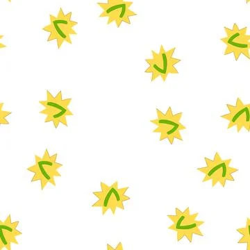 Pattern graphic check mark cartoon vector Stock Illustration