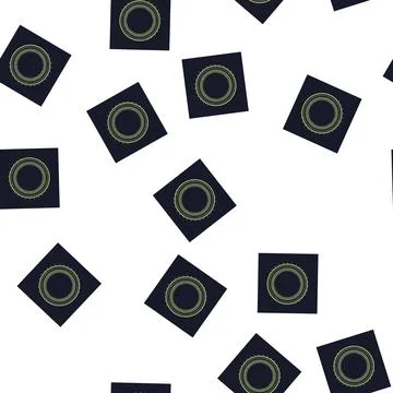 Pattern graphic hud round frame cartoon vector Stock Illustration