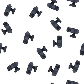 Pattern graphic web camera cartoon vector Stockillustratie