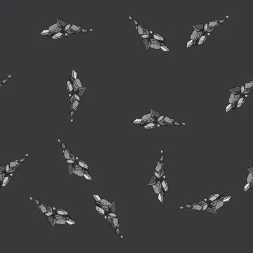 Pattern gravel sketch hand drawn Stockillustratie