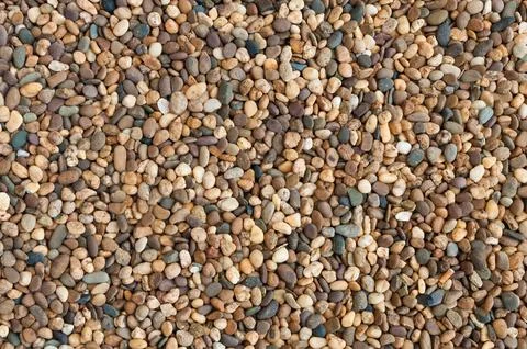 Pattern of gravel stone Stock Photos