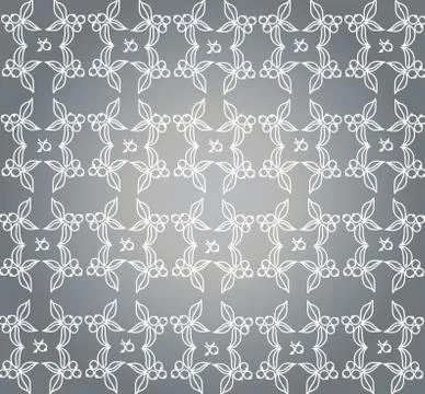 Pattern on a gray background Stock Illustration