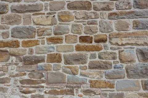 Pattern gray color of modern style design decorative uneven cracked real stone Stock Photos