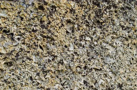 Pattern gray color of modern style design decorative uneven cracked real ston Stock Photos