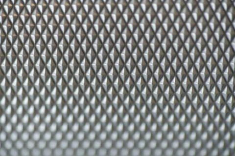 Pattern of gray diamonds, background, plastic macro Stock Photos