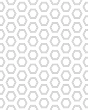 Pattern of gray honeycomb Stock Illustration