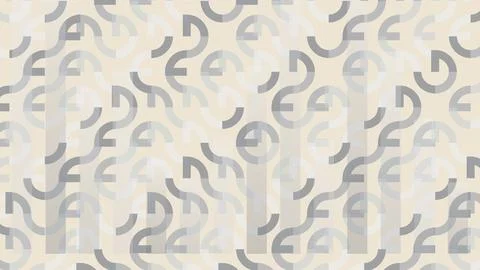 Pattern of gray question marks on light background Illustration