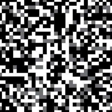Pattern with gray squares Stock Illustration