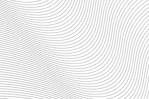 Pattern of gray wavy lines on white background vector illustration eps 10 스톡 일러스트