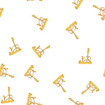 Pattern grease dripping oil stain cartoon vector Stock Illustration