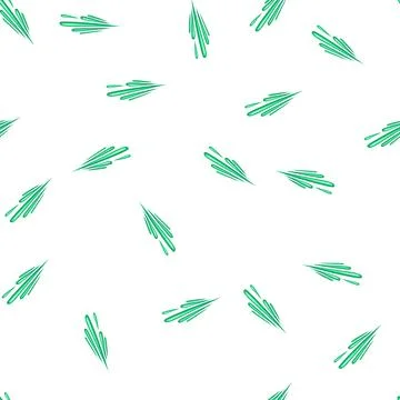 Pattern green cartoon speed lines motion blast effect Stockillustratie
