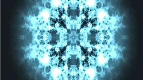 Pattern green color background abstract animation of fractal noise effect. Stock Footage 88981893