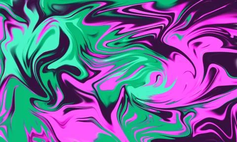 Pattern of green Illustrazione stock