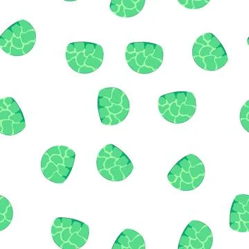 Pattern green patterned dome shape representing magical shield Stock Illustration
