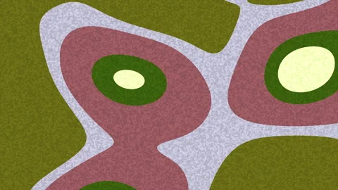 Pattern of green, pink, and white shapes suitable for backgrounds, posters Stock Footage 302861949