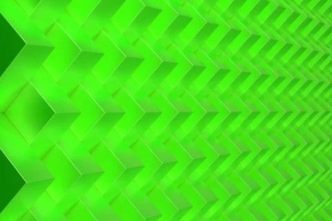 Pattern with green rectangular shapes Illustrazione stock