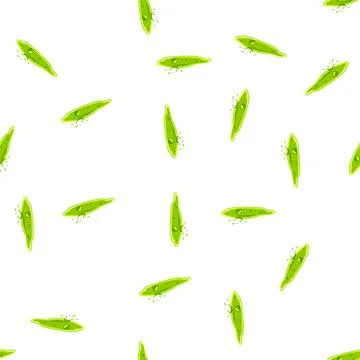 Pattern green toxic liquid puddle with splashing effect イラスト素材