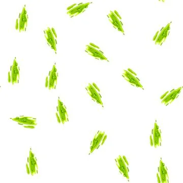 Pattern green toxic slime puddle spreading on white Illustrazione stock