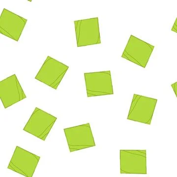 Pattern green vintage paper tag template with rough edges Illustrazione stock