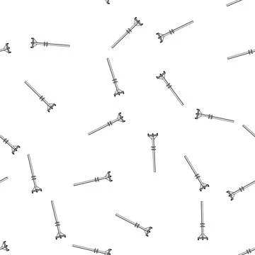 Pattern grid electric pylon cartoon vector Stockillustratie