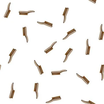 Pattern grinder wire brush cartoon vector 스톡 일러스트