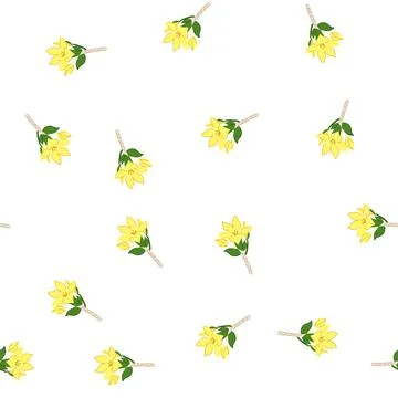 Pattern groom boutonniere cartoon vector Stock Illustration