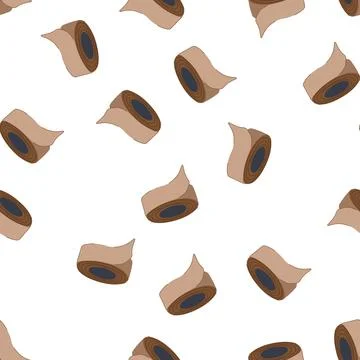 Pattern grunge duct tape cartoon vector Illustrazione stock