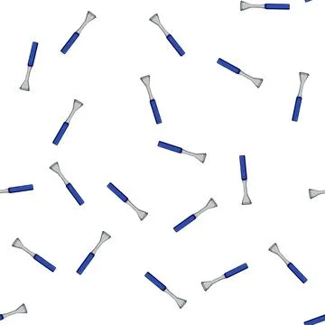Pattern hammer paint scraper cartoon vector Stock Illustration