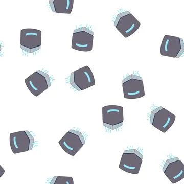 Pattern hand dryer machine blowing hot air for hygiene Ilustración de archivo