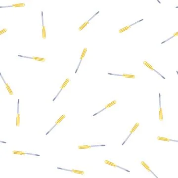 Pattern hand screwdriver cartoon vector Stock Illustration