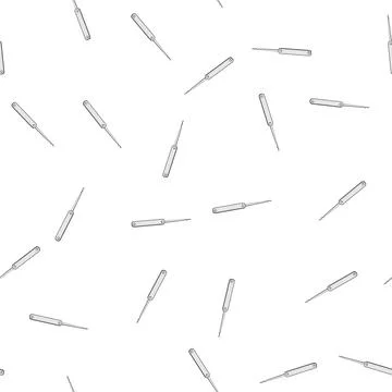 Pattern Handheld lock pick tool unlocking secrets and access Stock Illustration