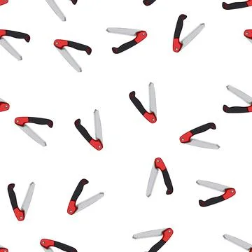 Pattern handle saw hand cartoon vector Stock Illustration