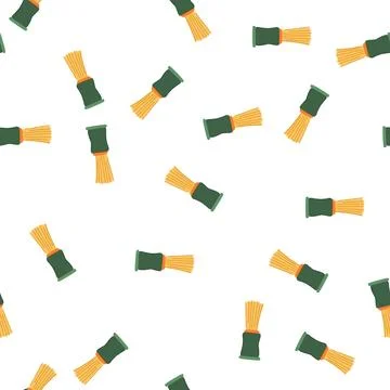 Pattern handle shaving brush cartoon vector イラスト素材