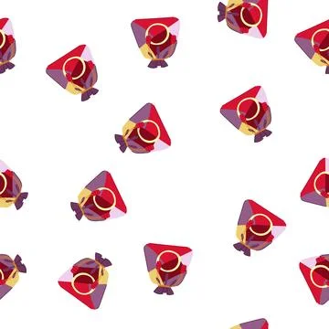 Pattern happiness chinese lucky bag cartoon vector Stock Illustration