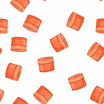 Pattern happy gift box cartoon vector Stock Illustration