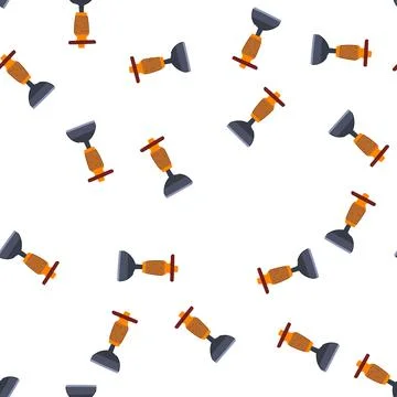 Pattern hard brick chisel cartoon vector Illustrazione stock