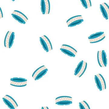 Pattern health ashtray cartoon vector 스톡 일러스트