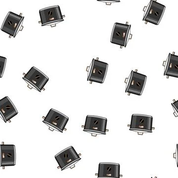 Pattern healthy slow cooker cartoon vector Stock Illustration