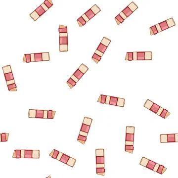 Pattern healthy water bottle cartoon vector Stock Illustration