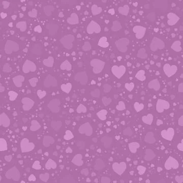 Pattern of hearts Stock Illustration