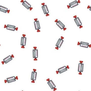 Pattern heating water gas meter cartoon vector 스톡 일러스트