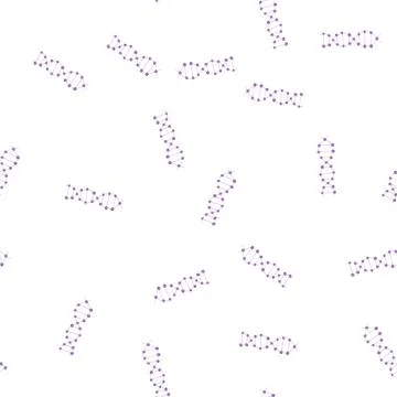 Pattern helix dna spiral cartoon vector Stock Illustration