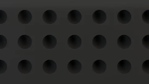 Pattern of hemisphere indents Stock Illustration