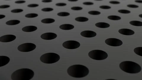 Pattern of hemisphere indents Illustrazione stock