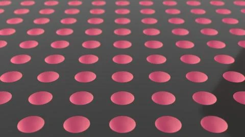 Pattern of hemisphere indents Illustrazione stock