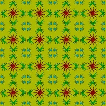 The pattern of henna. Stock Illustration