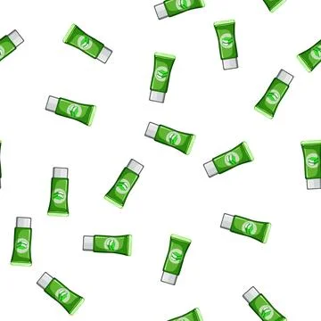 Pattern herbal aloe vera cosmetic cartoon vector 库存插图