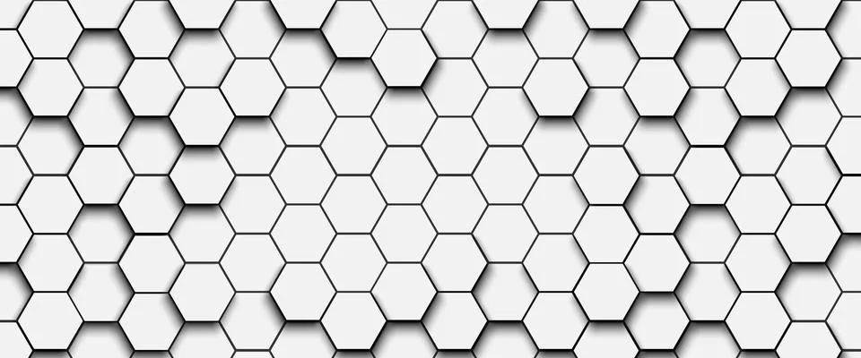 Pattern hexagon background abstract Stock Illustration