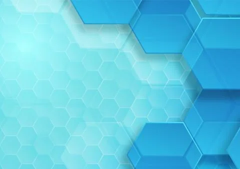Pattern hexagon background abstract Stock Illustration