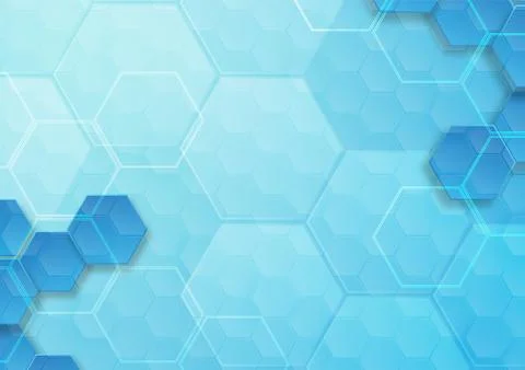 Pattern hexagon background abstract Stock Illustration